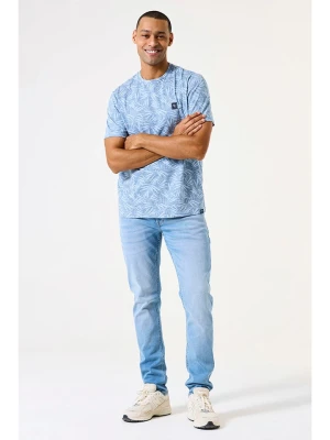 Garcia Koszulka w kolorze błękitnym rozmiar: S