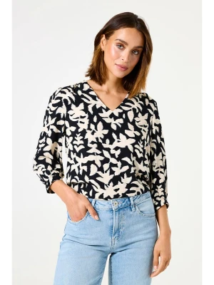 Garcia Koszulka w kolorze czarno-białym rozmiar: S