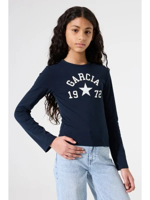 Garcia Koszulka w kolorze granatowym rozmiar: 152/158