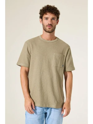 Garcia Koszulka w kolorze khaki rozmiar: XXL