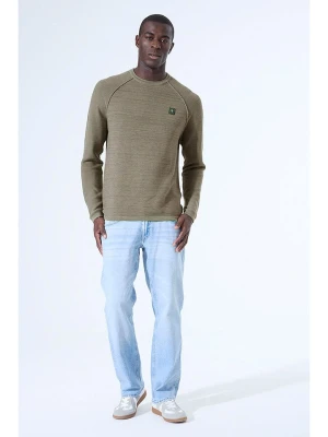 Garcia Koszulka w kolorze khaki rozmiar: L