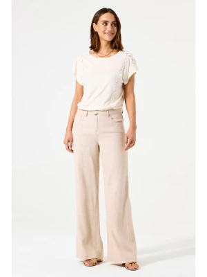 Garcia Koszulka w kolorze kremowym rozmiar: L