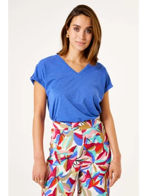 Garcia Koszulka w kolorze niebieskim rozmiar: S