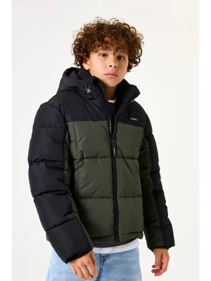Garcia Kurtka pikowana w kolorze czarno-oliwkowym rozmiar: 128/134