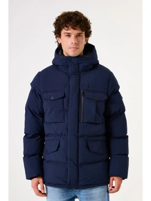 Garcia Kurtka zimowa w kolorze granatowym rozmiar: M