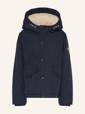 Garcia Parka Ze Sztucznym Futrem blau