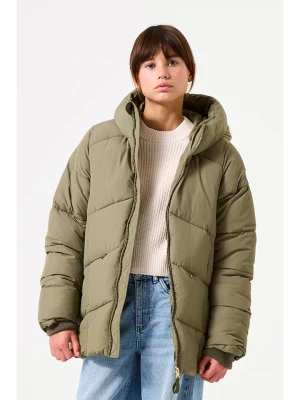 Garcia Płaszcz pikowany w kolorze khaki rozmiar: 164/170