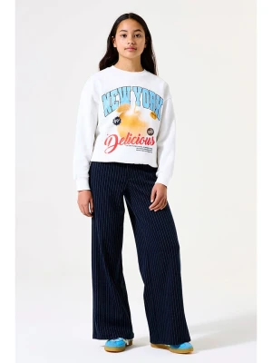 Garcia Spodnie w kolorze granatowo-białym rozmiar: 140