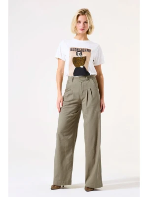 Garcia Spodnie w kolorze khaki rozmiar: XS