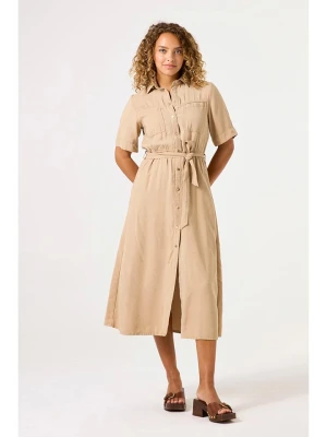 Garcia Sukienka w kolorze beżowym rozmiar: XS