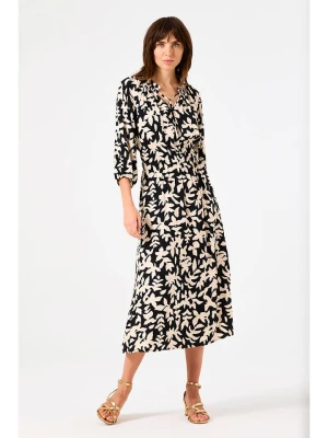 Garcia Sukienka w kolorze czarno-kremowym rozmiar: M