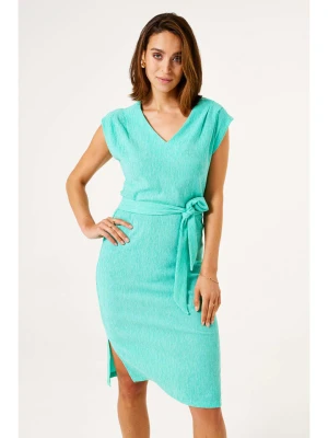 Garcia Sukienka w kolorze turkusowym rozmiar: S
