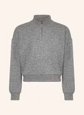 Garcia Sweter Dzianinowy Typu Troyer grau