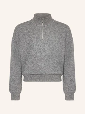 Garcia Sweter Dzianinowy Typu Troyer grau