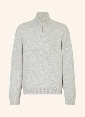 Garcia Sweter Typu Troyer grau