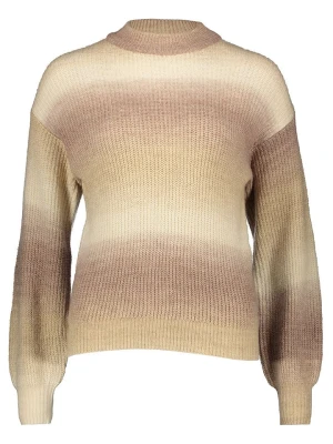 Garcia Sweter w kolorze beżowo-brązowym rozmiar: S