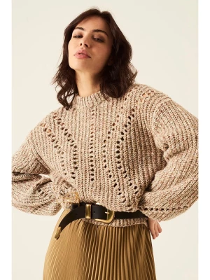 Garcia Sweter w kolorze beżowym rozmiar: XL