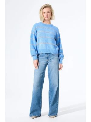 Garcia Sweter w kolorze błękitnym rozmiar: L