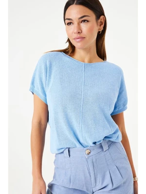 Garcia Sweter w kolorze błękitnym rozmiar: S