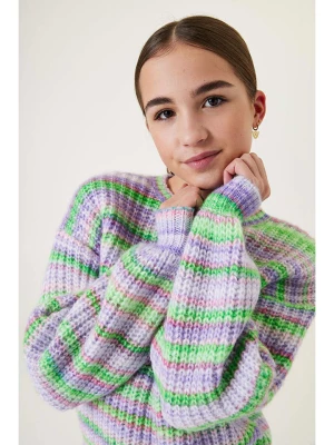 Garcia Sweter w kolorze fioletowo-zielonym rozmiar: 164/170