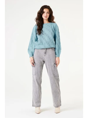Garcia Sweter w kolorze turkusowym rozmiar: S