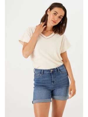 Garcia Szorty dżinsowe "Celia" w kolorze niebieskim rozmiar: W28