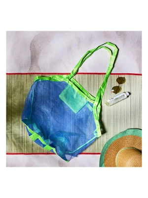 Garden Spirit Torba plażowa w kolorze niebiesko-zielonym - 45 x 45 x 26 cm rozmiar: onesize