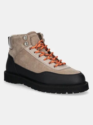 GARMENT PROJECT buty zamszowe Olaf Lace-Up Boot męskie kolor beżowy GPF2606