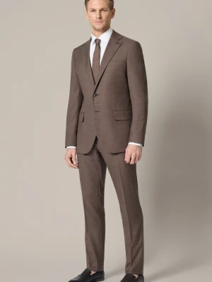Garnitur Brązowy z Elastycznym Pasem Tomelloso Lancerto
