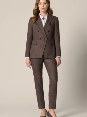 Garnitur Damski Brązowy z Cygaretkami Lancerto