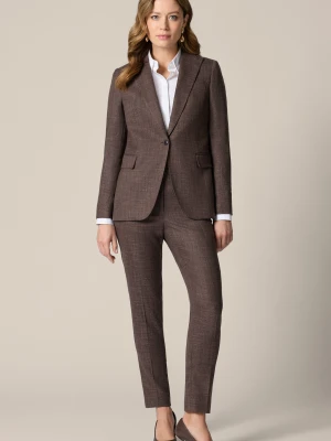 Garnitur Damski Brązowy z Cygaretkami Lancerto