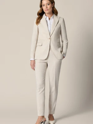 Garnitur Damski Jasnobeżowy z Cygaretkami Lancerto