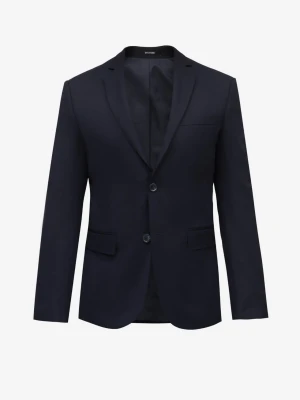 GARNITUR DAVALO 318Z GRANATOWY SUPER SLIM FIT Recman