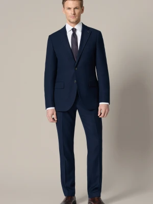 Garnitur Granatowy z Elastycznym Pasem Valdepenas Lancerto