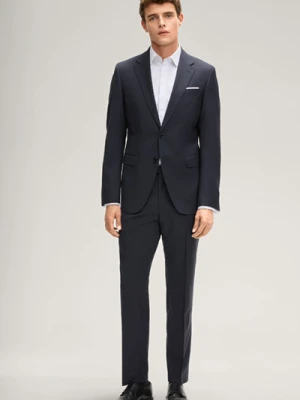 Garnitur Herby-Blayr w kolorze ciemnoniebieskim z efektem melanżu Joop