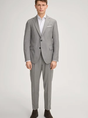 Garnitur Howlin-Rennet w kolorze jasnoszarym, z efektem melanżu Joop