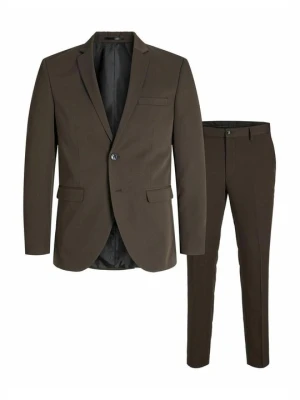 Garnitur Jack&Jones ciemnobrązowy