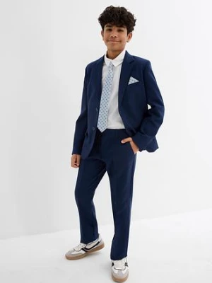 Garnitur + koszula + krawat (komplet 4-częściowy) bonprix