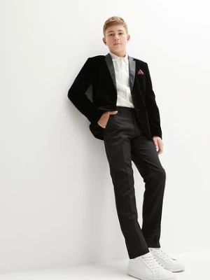 Garnitur + koszula + krawat (komplet 4-częściowy) bonprix