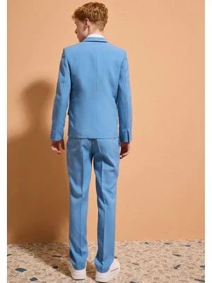 Garnitur + koszula + krawat (komplet 4-częściowy) bonprix