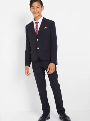 Garnitur + koszula + krawat (komplet 4-częściowy) bonprix