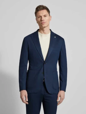 Garnitur krój slim fit z Marynarka na 2 guziki Manuel Ritz