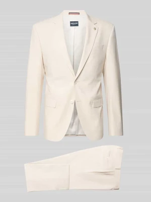 Garnitur o kroju regular fit z dodatkiem wiskozy HECHTER PARIS