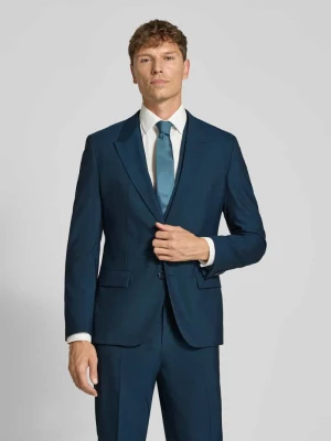 Garnitur o kroju regular fit z mieszanki żywej wełny model 'Henry / Getlin' Hugo Petrol
