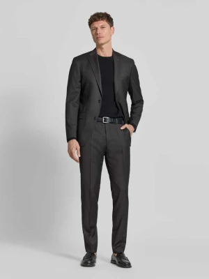 Garnitur o kroju regular fit z żywej wełny z marynarka na 2 guziki Roy Robson