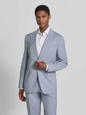 Garnitur o kroju slim fit z czystej żywej wełny model 'H-HUGE-2PCS-263' Boss