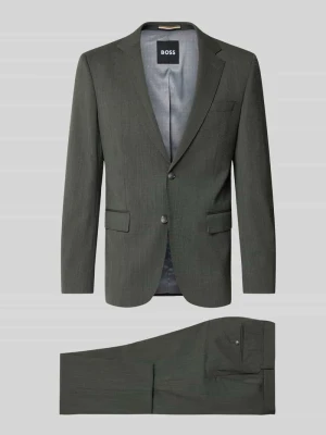 Garnitur o kroju slim fit z dodatkiem żywej wełny model ‘H-HUGE’ Boss