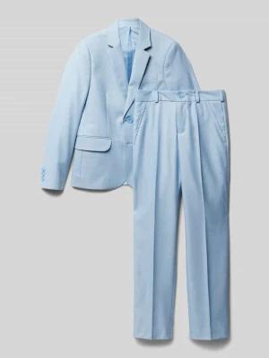 Garnitur o kroju slim fit z kieszeniami z patką Standar
