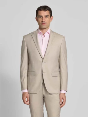 Garnitur o kroju slim fit z kołnierzem z połami HECHTER PARIS