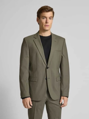 Garnitur o kroju slim fit z marynarką zapinaną na 2 guziki HUGO